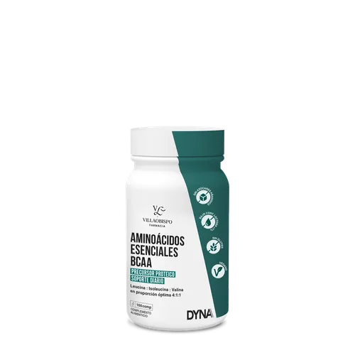 Aminoacidos esenciales bcaa 100 comp