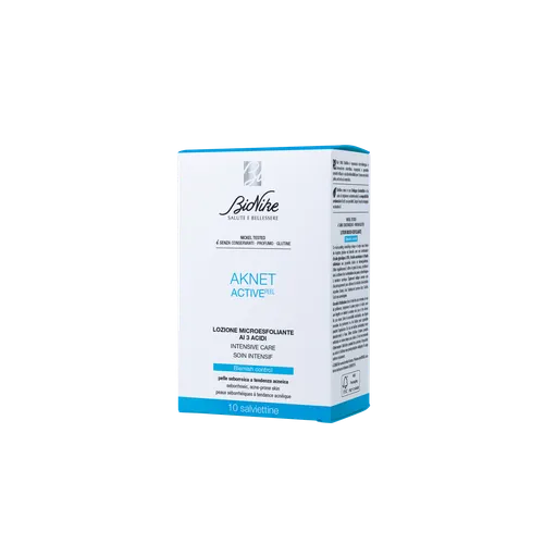 Aknet activepeel toallitas 10 ud bionike