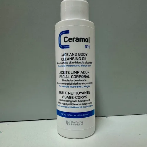 Ceramol aceite limpiador 100 ml unifarco