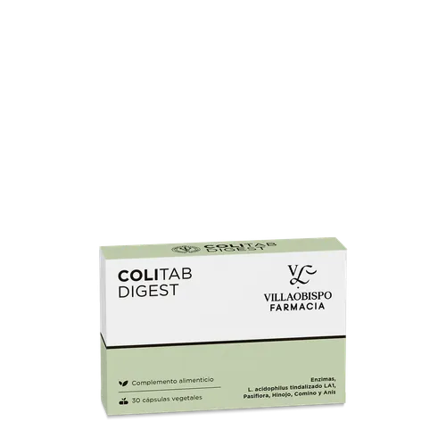 Colitab digest 30 caps.
