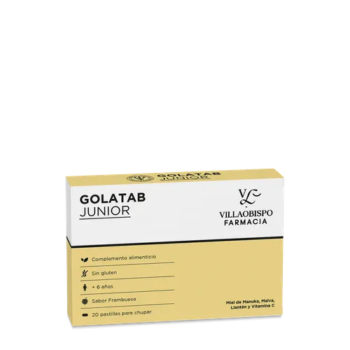 Golatab junior 20 pastillas unifarco