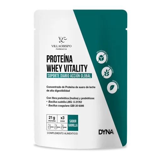 Proteina whey vitality vainilla 500 gr