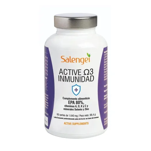 SALENGEI ACTIVE OMEGA-3 INMUNIDAD 60 PERLAS
