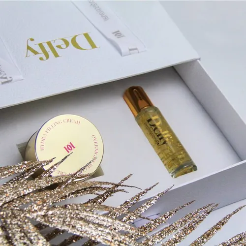 DELFY Gift Box 302: Overnight / Royal Serum 24k Gold