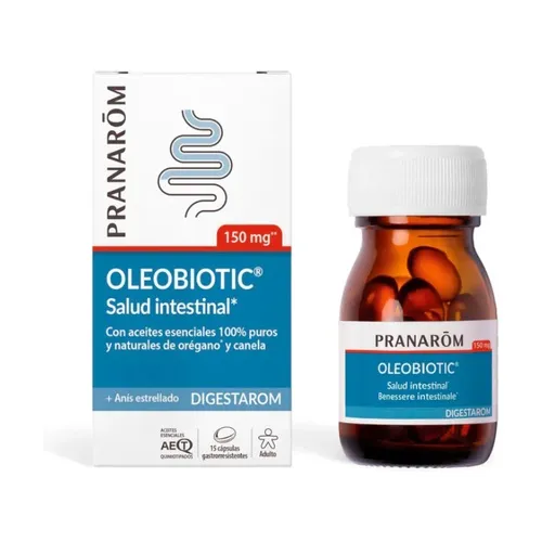 Pranarôm Digestarom Oleobiotic 15 Cápsulas
