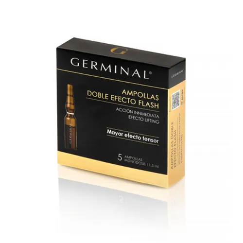 Germinal Acción Inmediata Ampllas Doble Efecto Flash 5 Ampollas