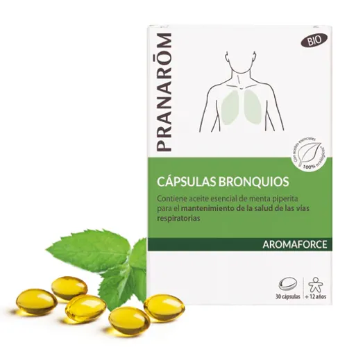 Pranarôm Oleobiotic Salud Respiratoria 15 Cápsulas