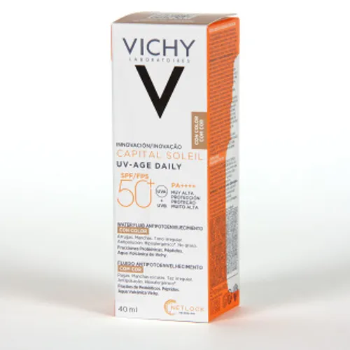 Vichy capital soleil uv age daily color spf 50+ 40 ml