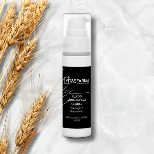 Fluido antimanchas global SPF 50+ 30 ml Vitasfarma Roberto Gimeno