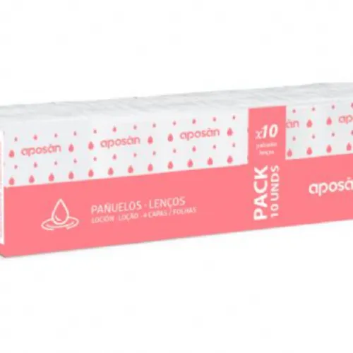 Pañuelos con loción Aposán