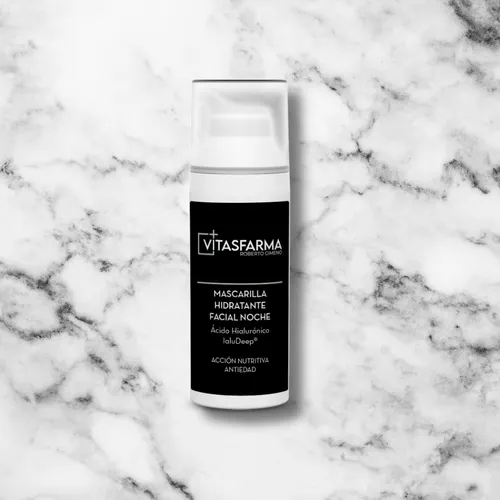 Mascarilla hidratante facial noche 50 ml Vitasfarma Roberto Gimeno
