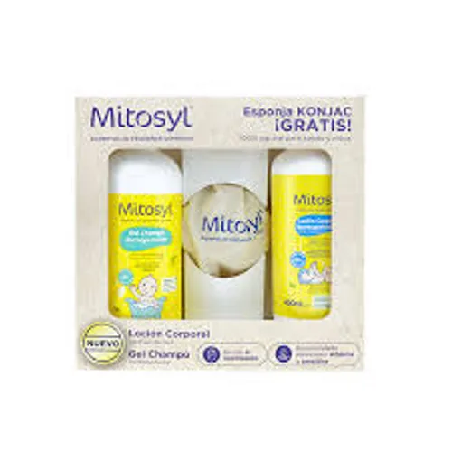 Mitosyl Pack Gel Champú dermoprotector 490 ml + Loción Corporal dermoprotectora  400 ml
