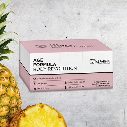 Age fórmula body revolution 15 frascos Vitasfarma Roberto Gimeno