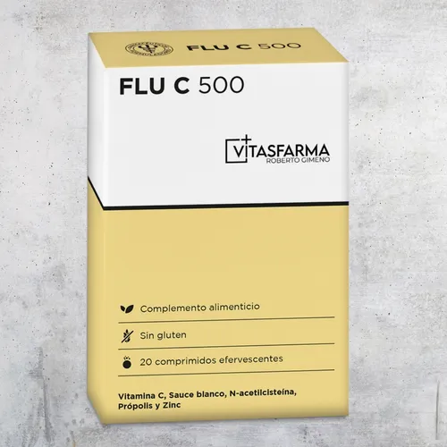 Flu C 500 20 comprimidos Vitasfarma Roberto Gimeno