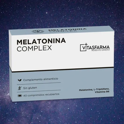 Melatonina complex 40 comprimidos Vitasfarma Roberto Gimeno