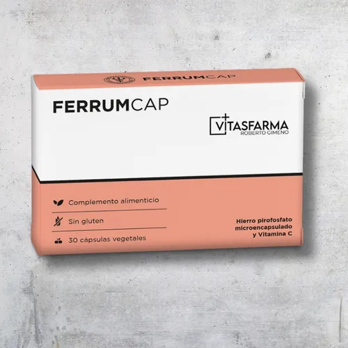 Ferrumcap 30 cápsulas vegetales Vitasfarma Roberto Gimeno