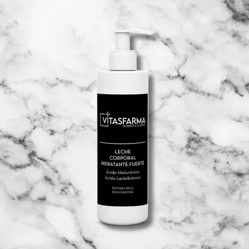 Leche corporal hidratante fuerte 250 ml Vitasfarma Roberto Gimeno