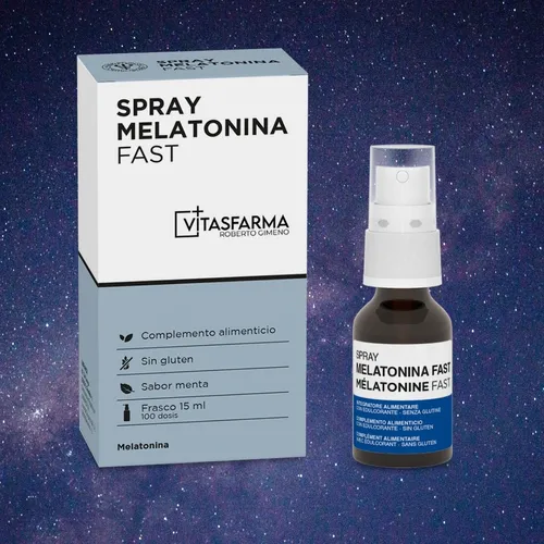 Spray melatonina fast 15 ml Vitasfarma Roberto Gimeno