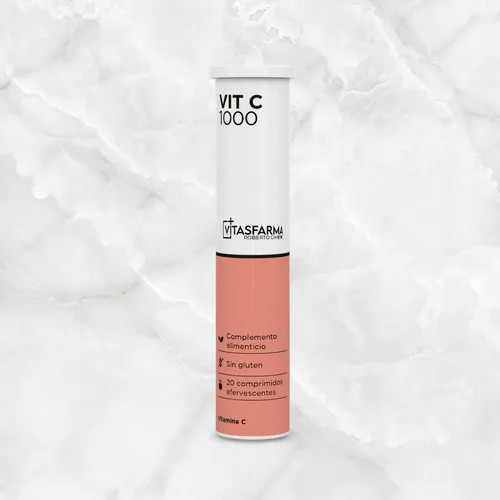 Vit C 1000 mg 20 comprimidos efervescentes Vitasfarma Roberto Gimeno