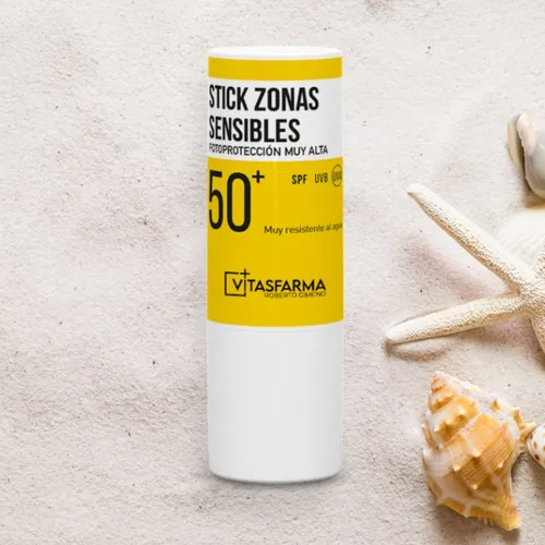 Stick zonas sensibles SPF 50+ 12 ml Vitasfarma Roberto Gimeno