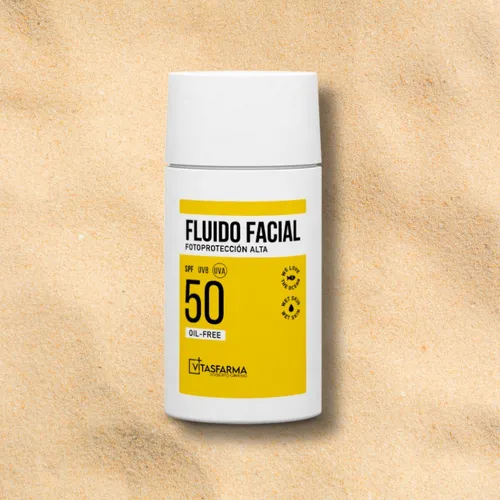 Fluido facial SPF 50+ 50 ml Vitasfarma Roberto Gimeno