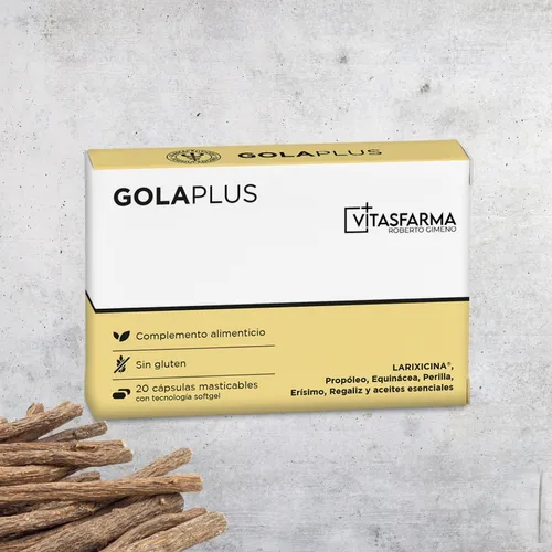 Golaplus 20 cápsulas Vitasfarma Roberto Gimeno