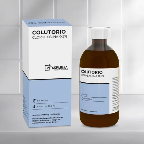 Colutorio clorhexidina 0,2% 200 ml Vitasfarma Roberto Gimeno