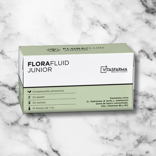 Florafluid Junior 10 frascos Vitasfarma Roberto Gimeno