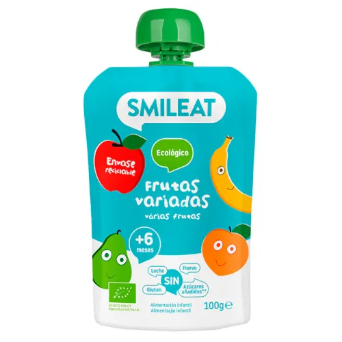 Smileat Pouch de Frutas variadas 100 g