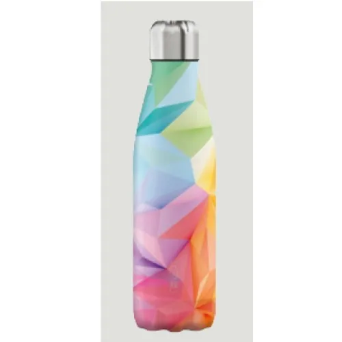 Ampolla acer reciclat 450 ml - geometric