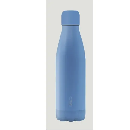Ampolla acer reciclat 500 ml - blau oceà