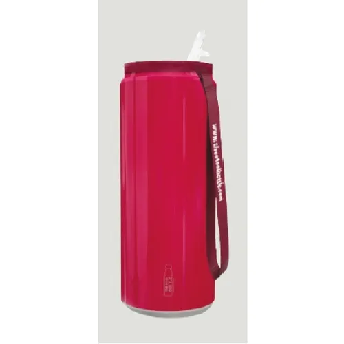 Llauna acer reciclat 450 ml - vermell maduixa