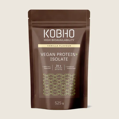 Kobho vegan proteina vegana 525 g sabor vainilla