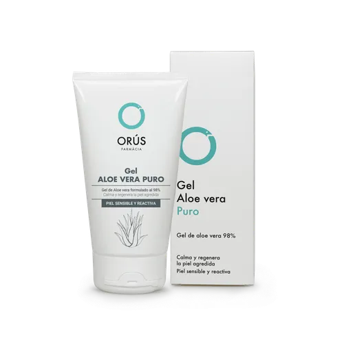 Pb gel de aloe natural 150ml ddau