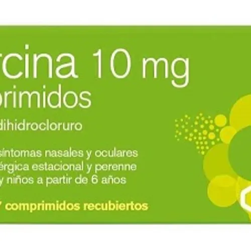 Alercina 10 mg 7 comprimidos