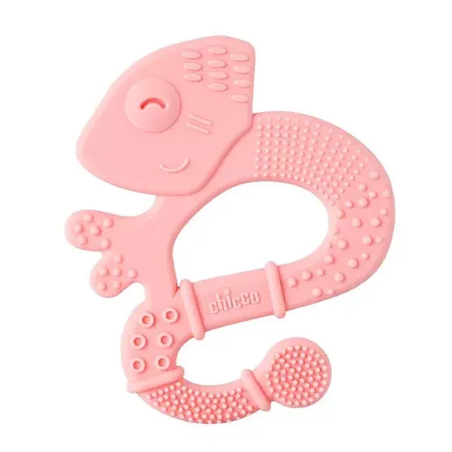 Chicco Mordedor Supersoft Iguana Rosa 2M+