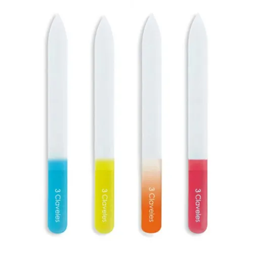 3 Claveles Lima de Cristal 14 cm