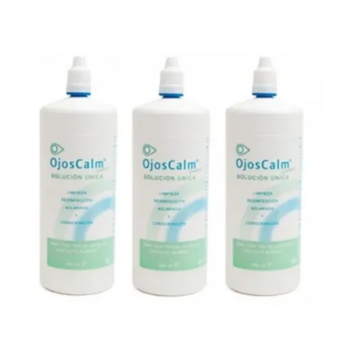 Ojoscalm Solución Única 3x360ml