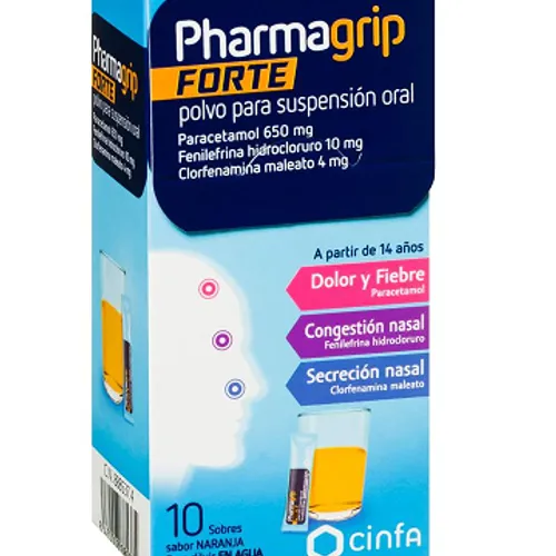 Pharmagrip forte 10 sobres
