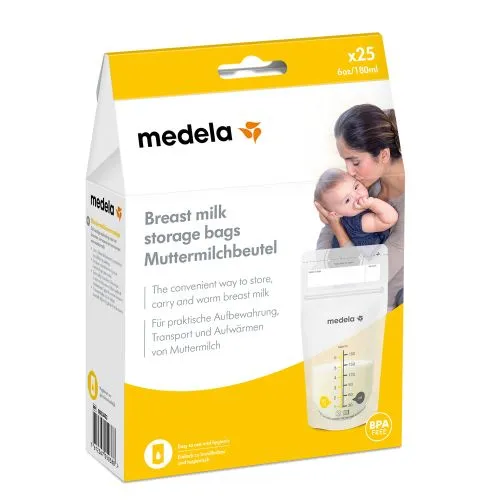 Medela bolsas congelacion leche materna 25 uds