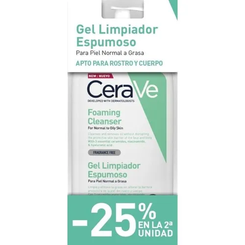 Cerave duplo gel espumoso
