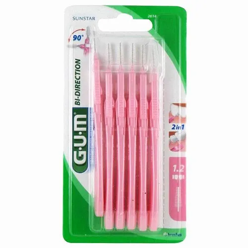 Cepillo interdental gum 2614 bi-direction fino c