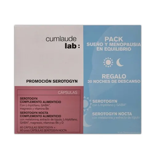 Cumlaude pack serogyn 60 caps + serotogyn nocta 60 caps