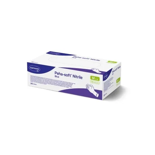 Guantes de nitrilo desechables hartmann 100 unidades talla m