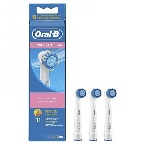 Recambio cepillo vitality oral b sensitive 3 recambios