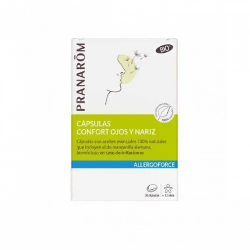 Pranarom allergoforce confort ojos nariz 30 caps