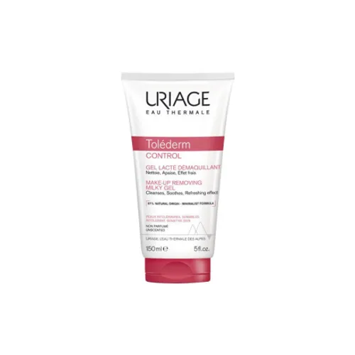 Uriage tolederm control gel-leche desmaquillante 150 ml