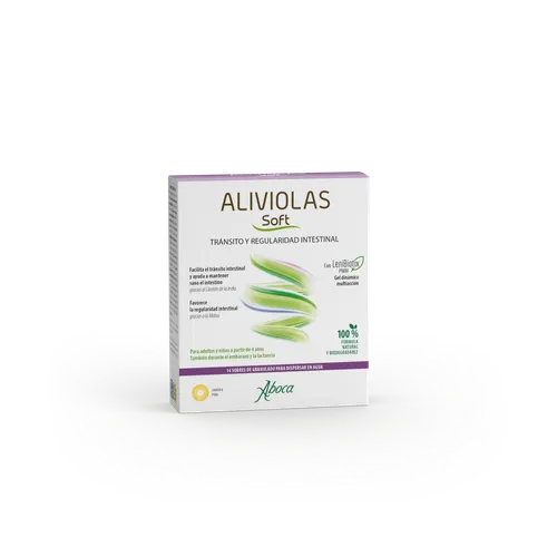 Aliviolas soft 14 sobres 3,8 g sabor piña