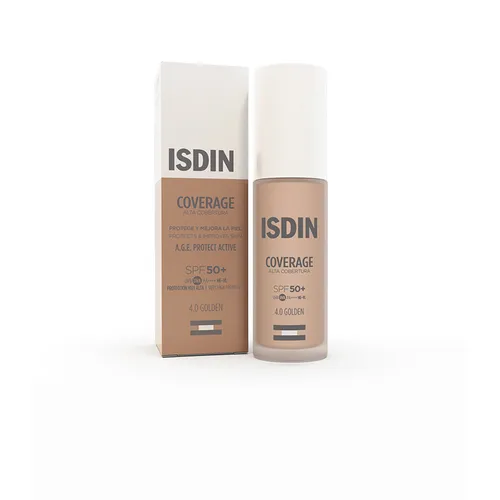 Isdin coverage 1 envase 30 g color 4.0 golden