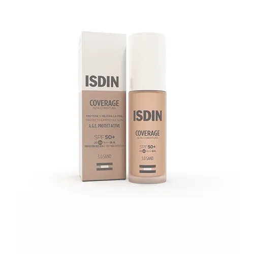 Isdin coverage 1 envase 30 g color 3.0 sand